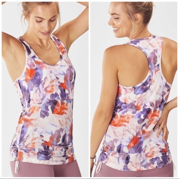 Fabletics Tops - FABLETICS Cashel Racerback Tank in Daydream